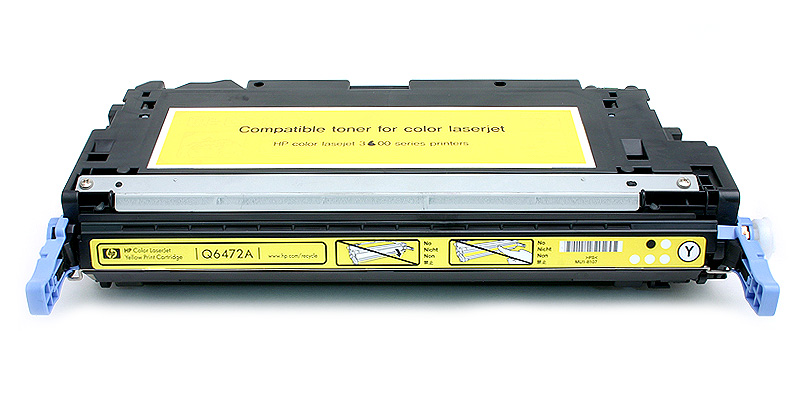 HP Q6472A 502A YELLOW (MADE IN CANADA) Compatible Cartridge for LJ 3600 3600n 3600dn 3800